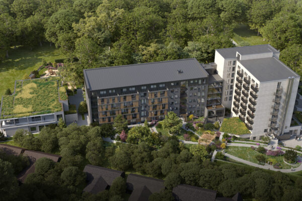 formgrafik fassadengestaltung-und-visualisierung-quartier-heinrich-exterieur-duesseldorf